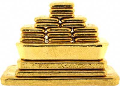 Gold Bars Stack