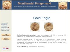Munzhandel Krugerrand NL US Gold Eagles Page