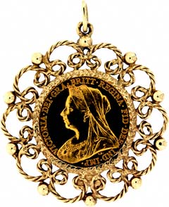 1899 Sovereign Pendant