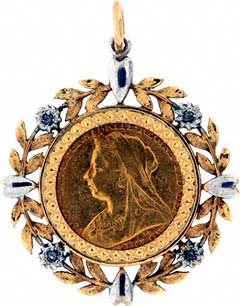 1899 Sovereign Pendant