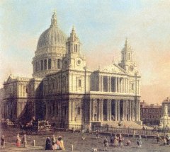 St. Paul's Cathedral by Canaletto